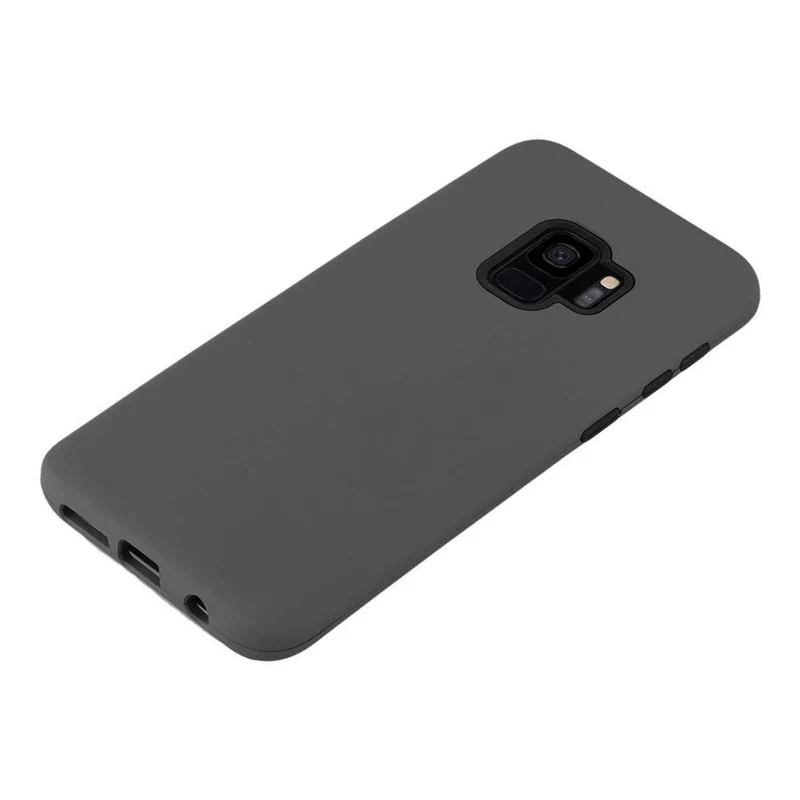 Cadorabo Hülle kompatibel mit Samsung Galaxy S9 Hybrid Schutzhülle mit TPU Silikon Innenseite und 2teiliger Kunststoff Außenseite