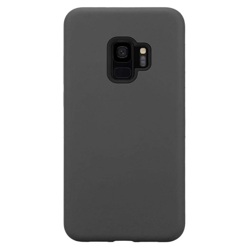 Cadorabo Hülle kompatibel mit Samsung Galaxy S9 Hybrid Schutzhülle mit TPU Silikon Innenseite und 2teiliger Kunststoff Außenseite