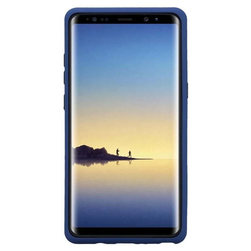 Cadorabo Hülle kompatibel mit Samsung Galaxy NOTE 8 Hybrid Schutzhülle mit TPU Silikon Innenseite und 2teiliger Kunststoff Außenseite