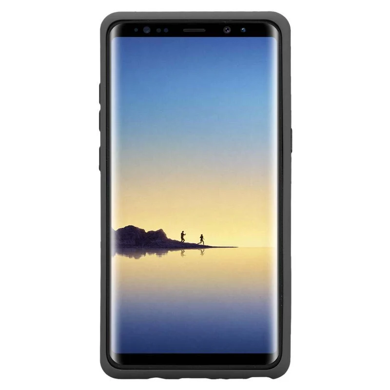 Cadorabo Hülle kompatibel mit Samsung Galaxy NOTE 8 Hybrid Schutzhülle mit TPU Silikon Innenseite und 2teiliger Kunststoff Außenseite