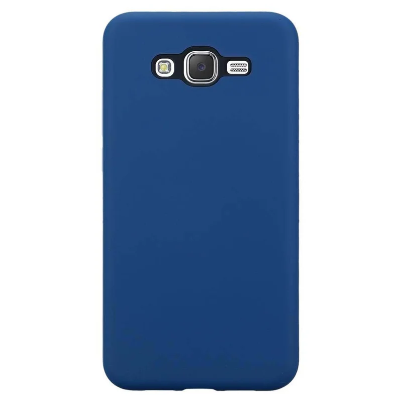 Cadorabo Hülle kompatibel mit Samsung Galaxy J7 2015 Hybrid Schutzhülle mit TPU Silikon Innenseite und 2teiliger Kunststoff Außenseite