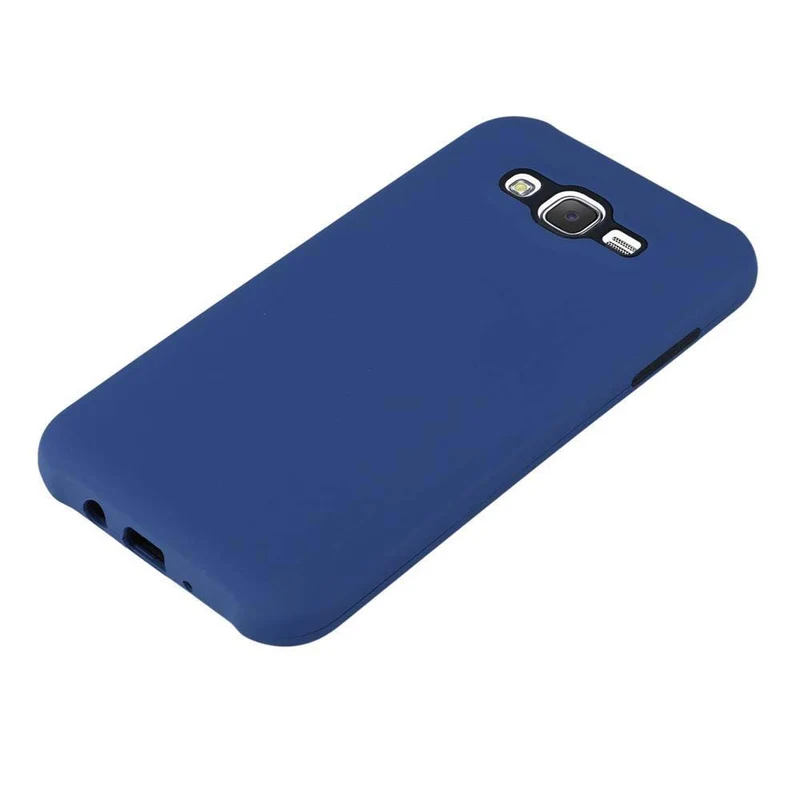 Cadorabo Hülle kompatibel mit Samsung Galaxy J7 2015 Hybrid Schutzhülle mit TPU Silikon Innenseite und 2teiliger Kunststoff Außenseite