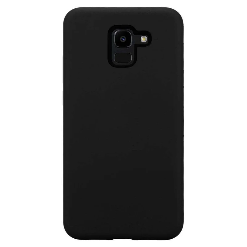 Cadorabo Hülle kompatibel mit Samsung Galaxy J6 2018 Hybrid Schutzhülle mit TPU Silikon Innenseite und 2teiliger Kunststoff Außenseite