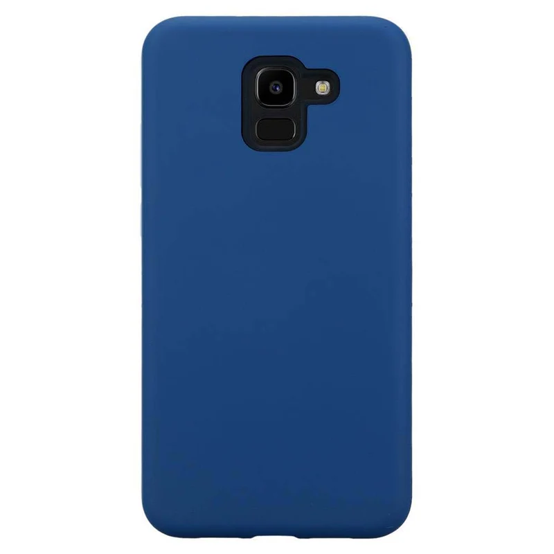 Cadorabo Hülle kompatibel mit Samsung Galaxy J6 2018 Hybrid Schutzhülle mit TPU Silikon Innenseite und 2teiliger Kunststoff Außenseite