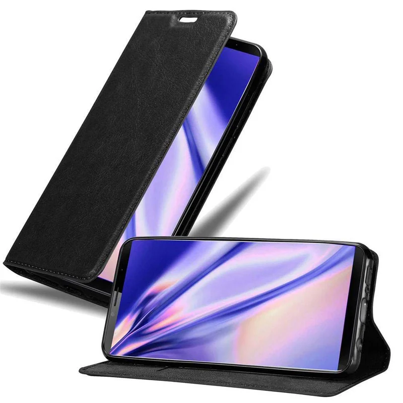 Cadorabo Hülle kompatibel mit Cubot X19 Schutzhülle mit Magnetverschluss, Standfunktion und Kartenfach