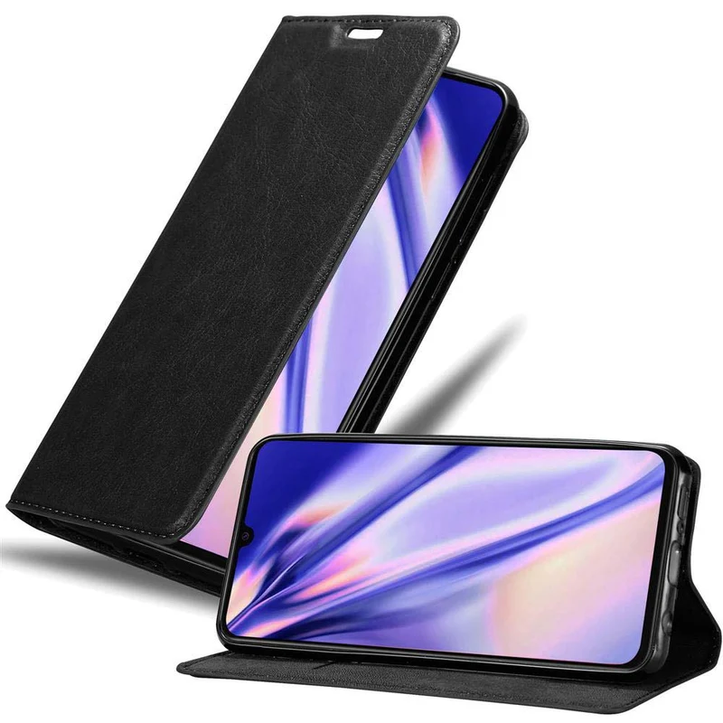 Cadorabo Hülle kompatibel mit Xiaomi Mi 9 Schutzhülle mit Magnetverschluss, Standfunktion und Kartenfach