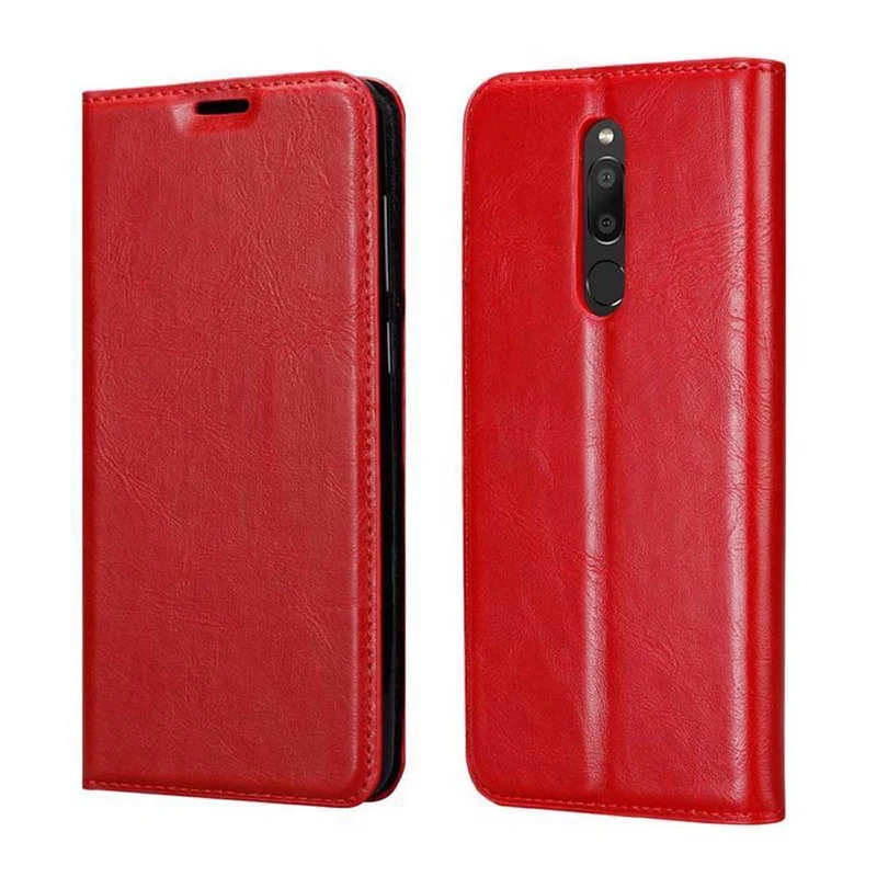 Cadorabo Hülle kompatibel mit MEIZU M6T Schutzhülle mit Magnetverschluss, Standfunktion und Kartenfach