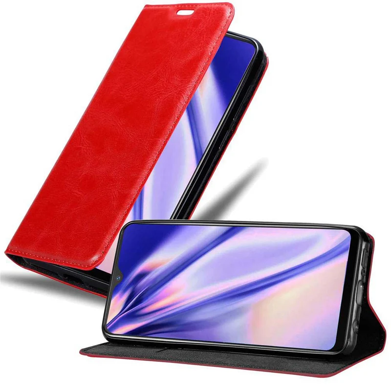 Cadorabo Hülle kompatibel mit Vivo Y95 Schutzhülle mit Magnetverschluss, Standfunktion und Kartenfach