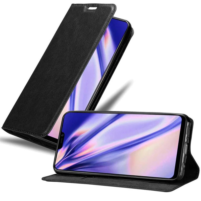 Cadorabo Hülle kompatibel mit Vivo Y85 Schutzhülle mit Magnetverschluss, Standfunktion und Kartenfach