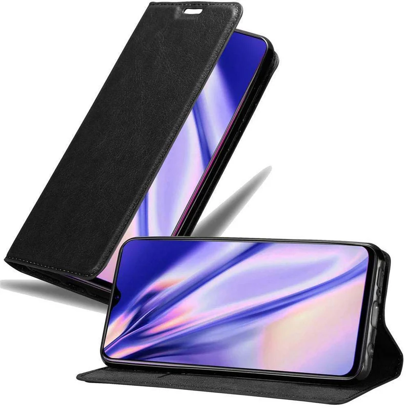 Cadorabo Hülle kompatibel mit Oppo R17 Schutzhülle mit Magnetverschluss, Standfunktion und Kartenfach