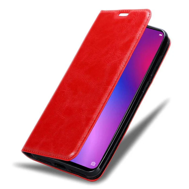 Cadorabo Hülle kompatibel mit Oppo R17 Schutzhülle mit Magnetverschluss, Standfunktion und Kartenfach