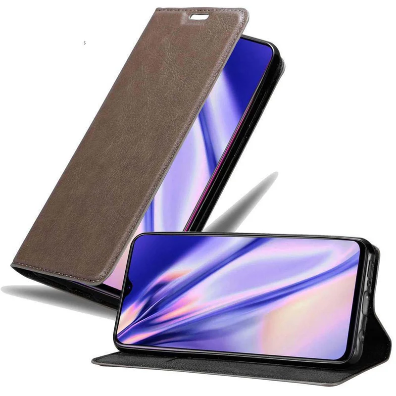 Cadorabo Hülle kompatibel mit Oppo R17 PRO Schutzhülle mit Magnetverschluss, Standfunktion und Kartenfach