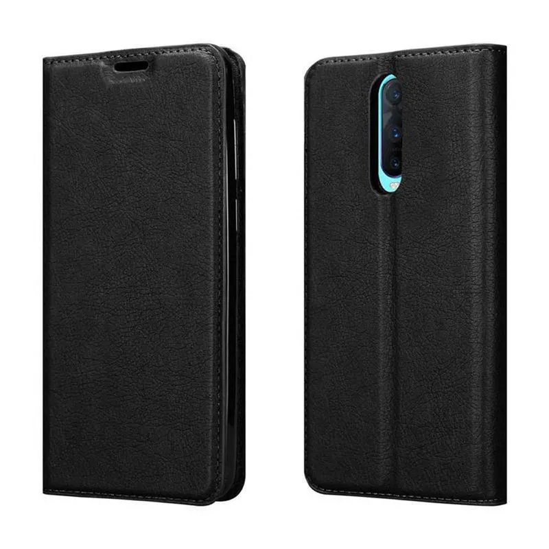 Cadorabo Hülle kompatibel mit Oppo R17 PRO Schutzhülle mit Magnetverschluss, Standfunktion und Kartenfach