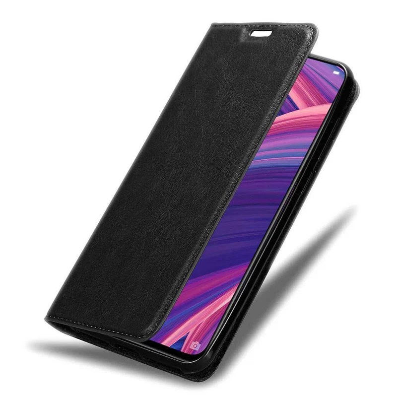 Cadorabo Hülle kompatibel mit Oppo R17 PRO Schutzhülle mit Magnetverschluss, Standfunktion und Kartenfach