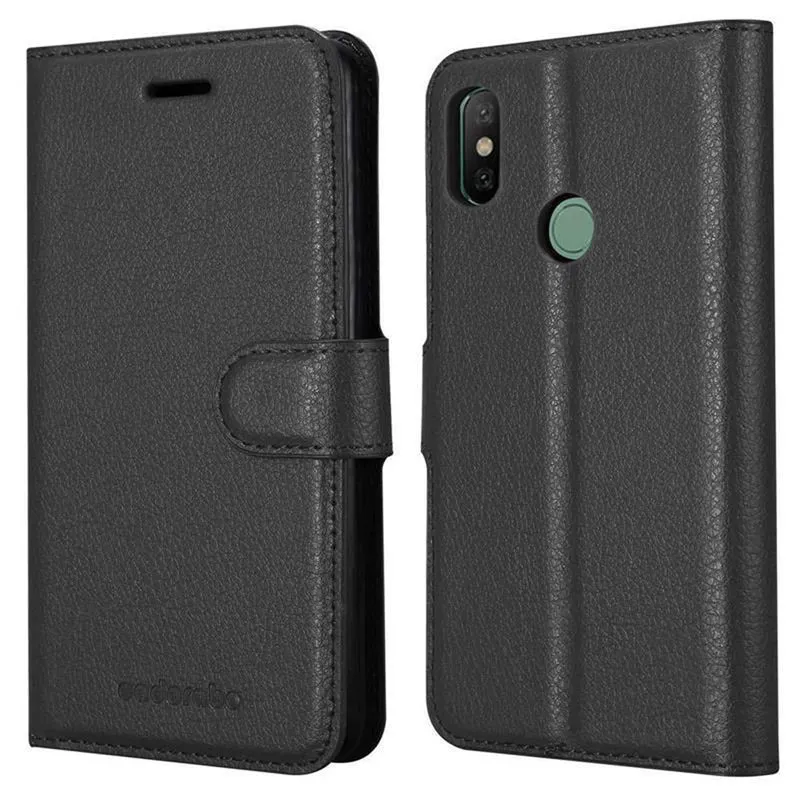 Cadorabo Hülle kompatibel mit Xiaomi Mi MIX 3 Schutzhülle mit Magnetverschluss, Standfunktion und Kartenfach