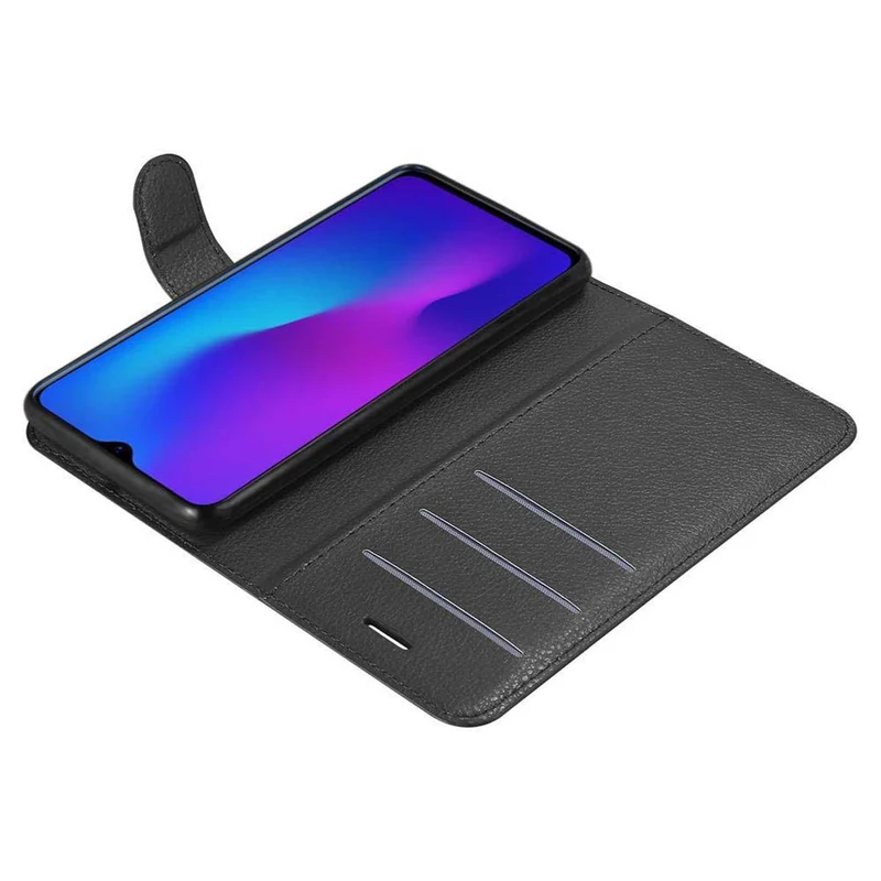 Cadorabo Hülle kompatibel mit Oppo R17 Schutzhülle mit Magnetverschluss, Standfunktion und Kartenfach