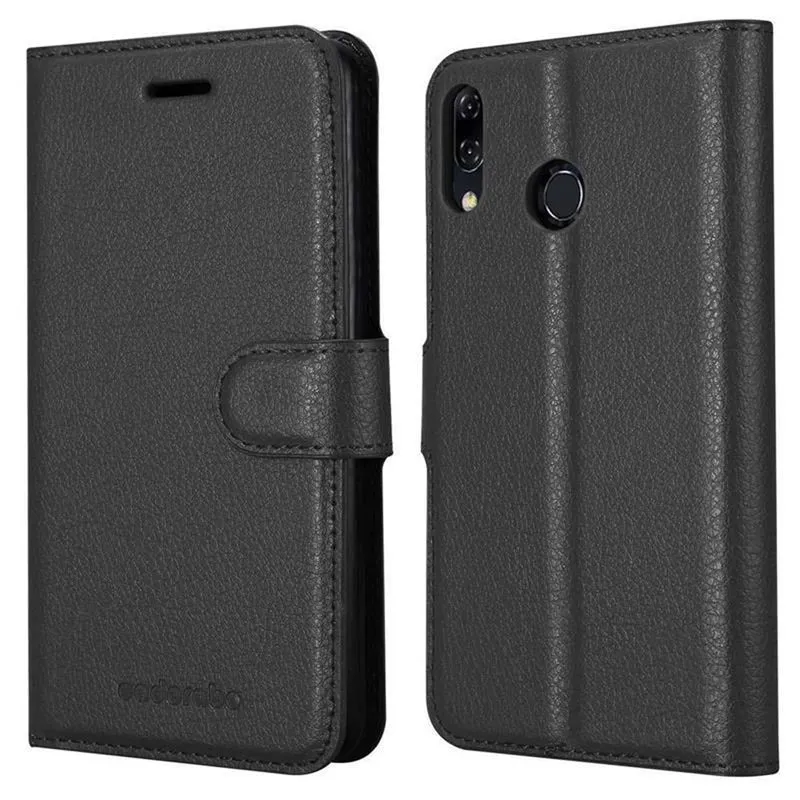 Cadorabo Hülle kompatibel mit Asus ZenFone 5Z Schutzhülle mit Magnetverschluss, Standfunktion und Kartenfach