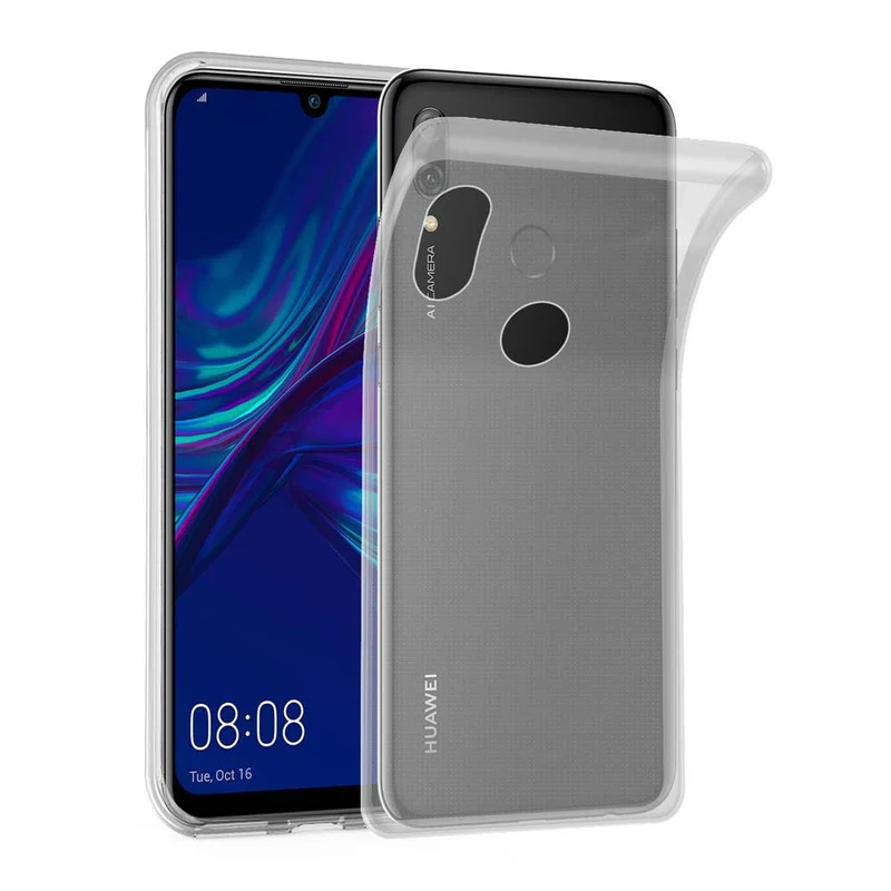 Cadorabo Hülle kompatibel mit Honor 10 LITE / Huawei P SMART 2019 Schutzhülle aus flexiblem TPU Silikon