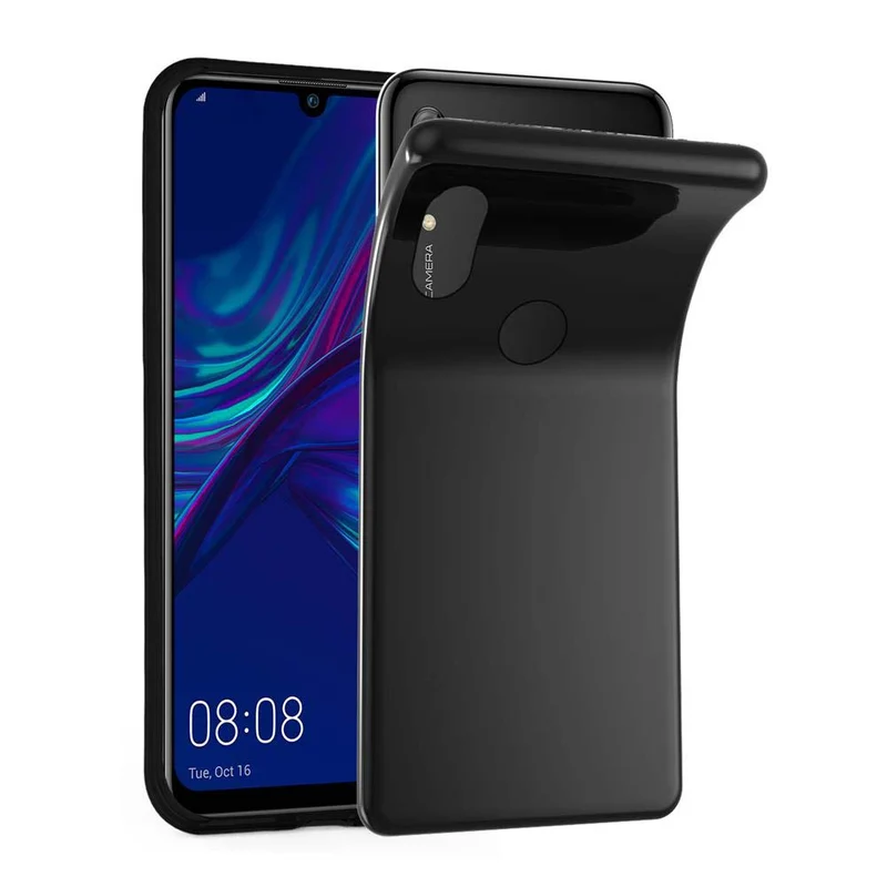 Cadorabo Hülle kompatibel mit Honor 10 LITE / Huawei P SMART 2019 Schutzhülle aus flexiblem TPU Silikon