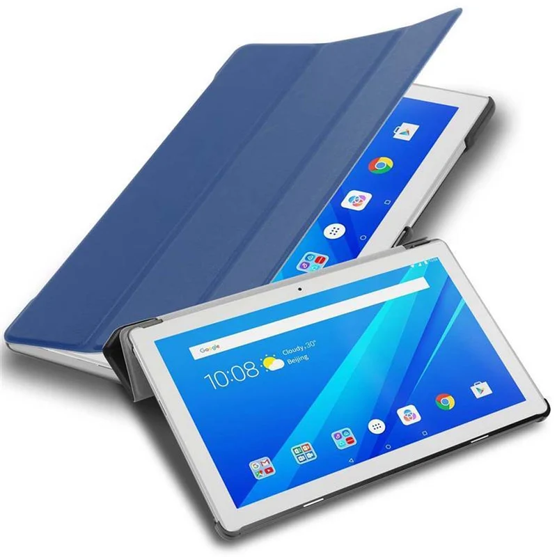 Cadorabo Tablet Hülle kompatibel mit Lenovo Tab 4 10 (10.1 Zoll) Ultra Dünne Schutzhülle mit Auto Wake Up und Standfunktion