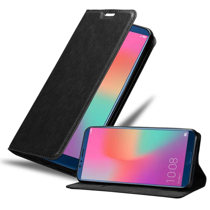 Cadorabo Hülle kompatibel mit Honor 10 LITE / Huawei P SMART 2019 Schutzhülle mit Magnetverschluss, Standfunktion und Kartenfach