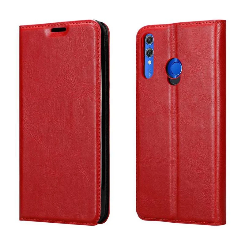 Cadorabo Hülle kompatibel mit Honor 10 LITE / Huawei P SMART 2019 Schutzhülle mit Magnetverschluss, Standfunktion und Kartenfach
