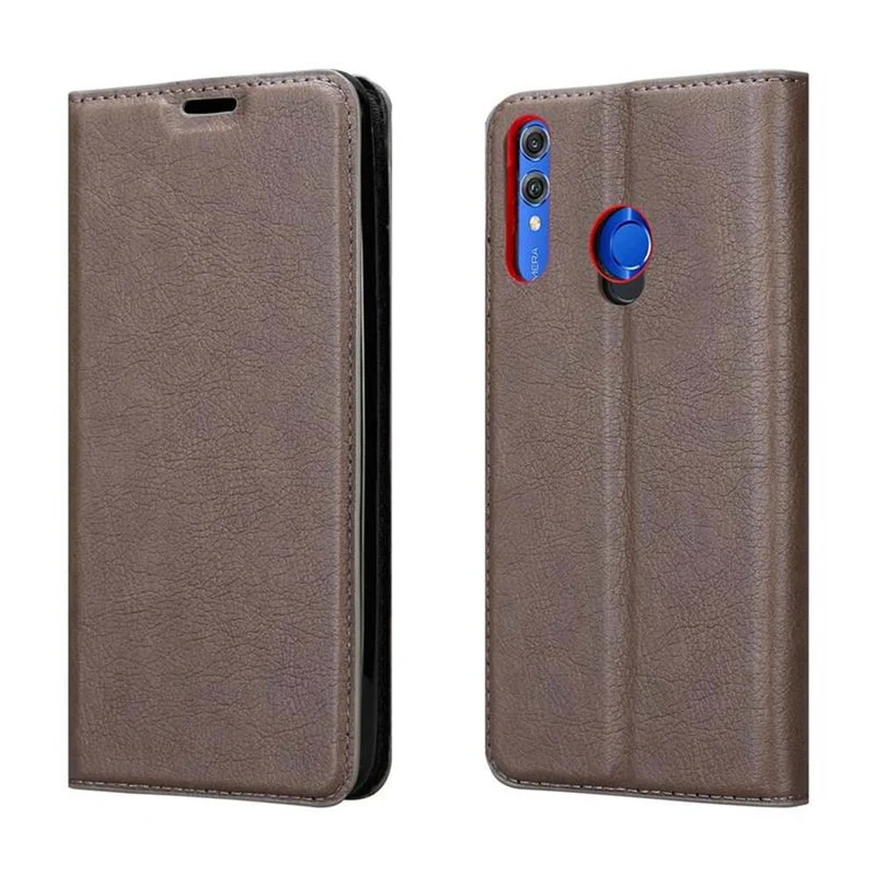 Cadorabo Hülle kompatibel mit Honor 10 LITE / Huawei P SMART 2019 Schutzhülle mit Magnetverschluss, Standfunktion und Kartenfach