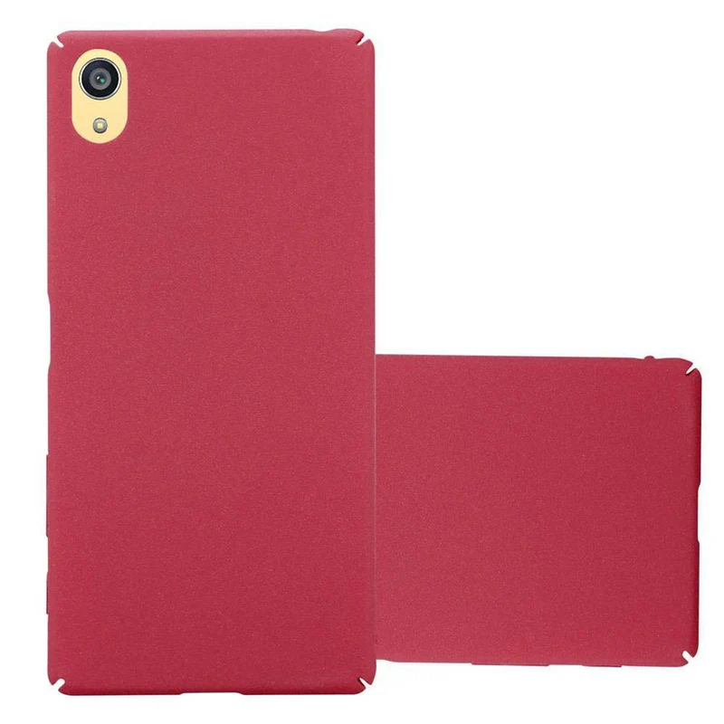 Cadorabo Hülle kompatibel mit Sony Xperia Z5 PREMIUM Hard Case Schutzhülle in Frosted Optik gegen Kratzer und Stöße