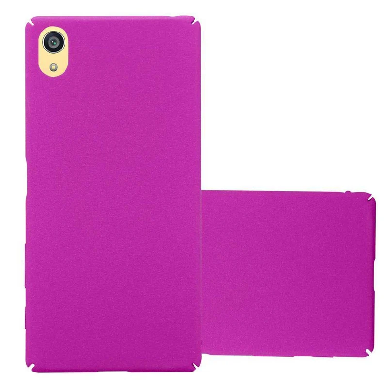 Cadorabo Hülle kompatibel mit Sony Xperia Z5 PREMIUM Hard Case Schutzhülle in Frosted Optik gegen Kratzer und Stöße