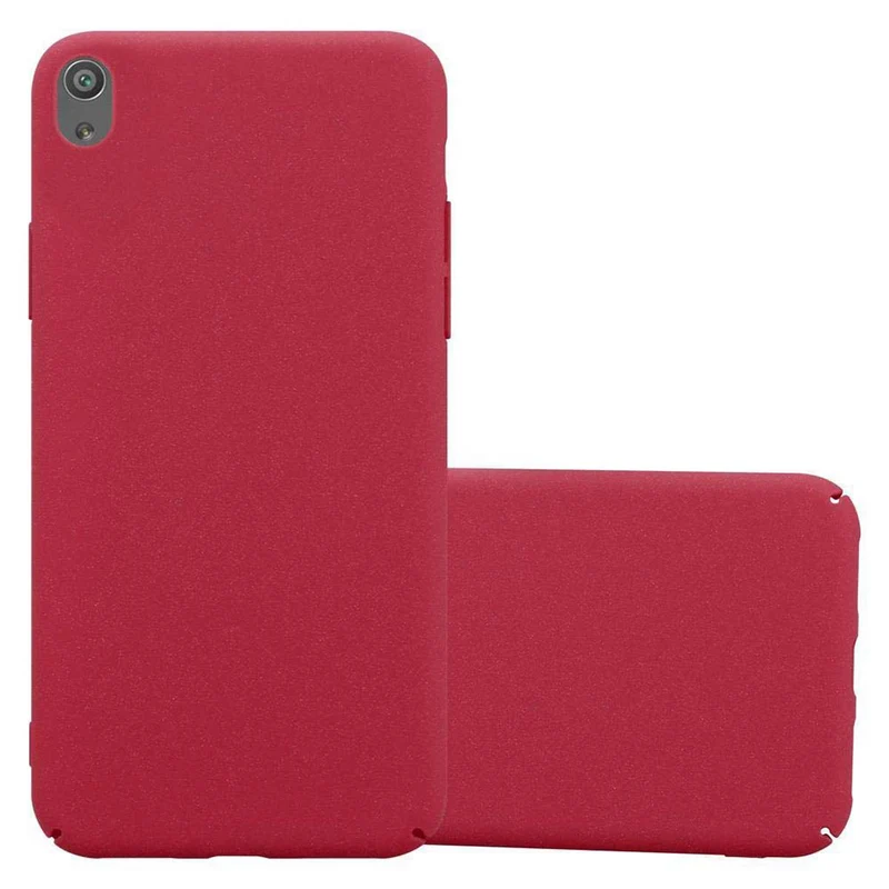 Cadorabo Hülle kompatibel mit Sony Xperia XA Hard Case Schutzhülle in Frosted Optik gegen Kratzer und Stöße