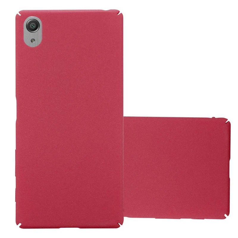 Cadorabo Hülle kompatibel mit Sony Xperia X Hard Case Schutzhülle in Frosted Optik gegen Kratzer und Stöße