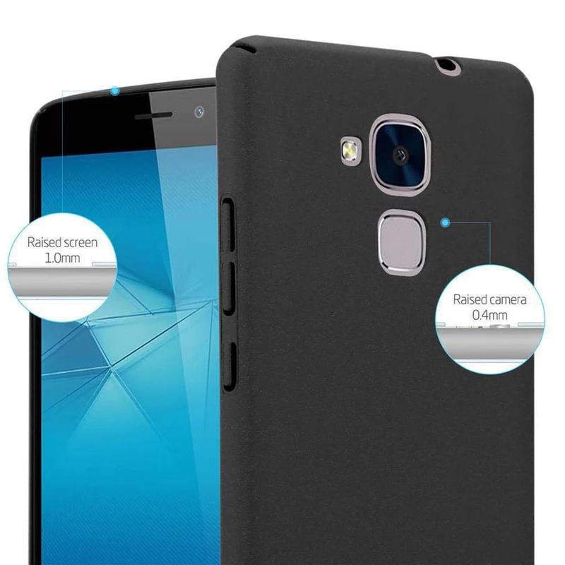 Cadorabo Hülle kompatibel mit Honor 5C Hard Case Schutzhülle in Frosted Optik gegen Kratzer und Stöße