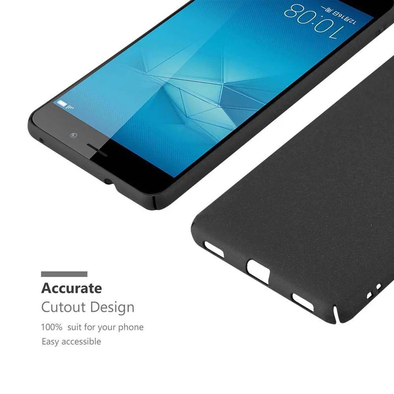 Cadorabo Hülle kompatibel mit Honor 5C Hard Case Schutzhülle in Frosted Optik gegen Kratzer und Stöße