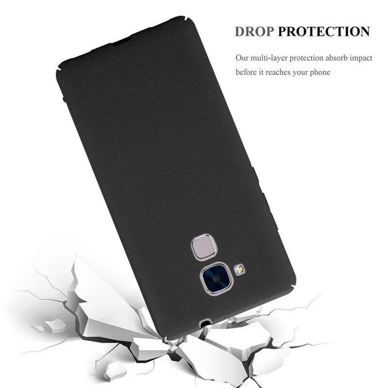 Cadorabo Hülle kompatibel mit Honor 5C Hard Case Schutzhülle in Frosted Optik gegen Kratzer und Stöße