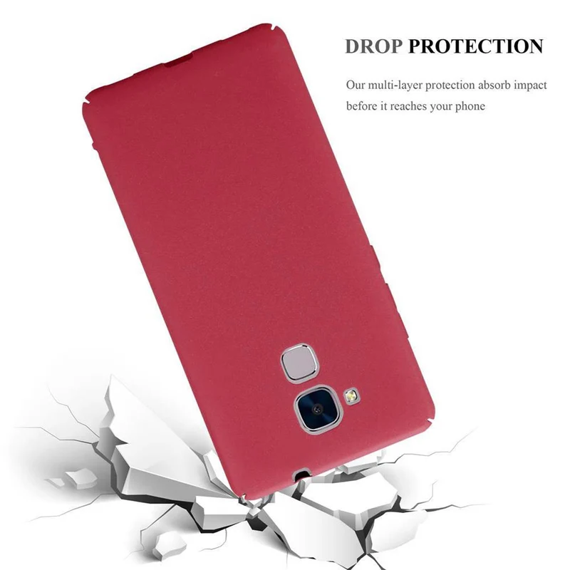 Cadorabo Hülle kompatibel mit Honor 5C Hard Case Schutzhülle in Frosted Optik gegen Kratzer und Stöße