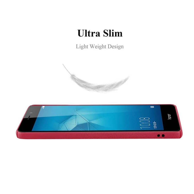 Cadorabo Hülle kompatibel mit Honor 5C Hard Case Schutzhülle in Frosted Optik gegen Kratzer und Stöße