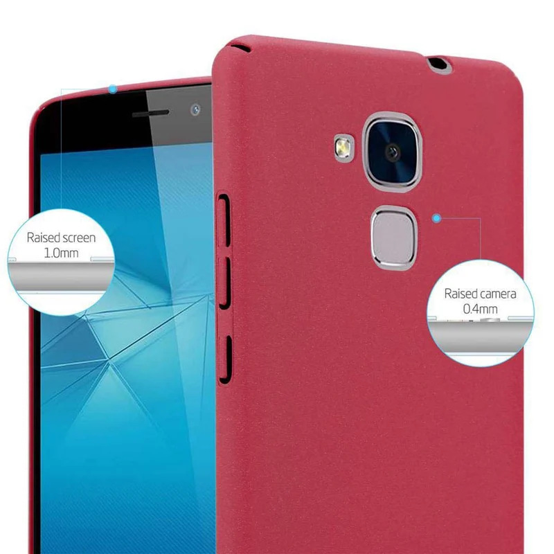 Cadorabo Hülle kompatibel mit Honor 5C Hard Case Schutzhülle in Frosted Optik gegen Kratzer und Stöße