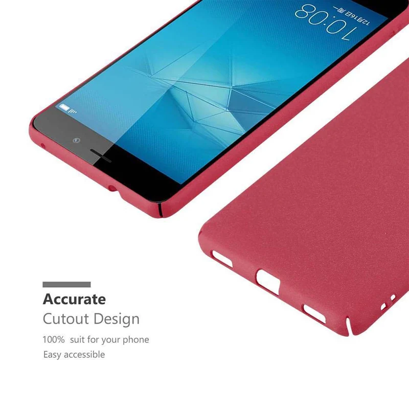 Cadorabo Hülle kompatibel mit Honor 5C Hard Case Schutzhülle in Frosted Optik gegen Kratzer und Stöße