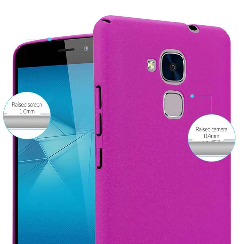 Cadorabo Hülle kompatibel mit Honor 5C Hard Case Schutzhülle in Frosted Optik gegen Kratzer und Stöße
