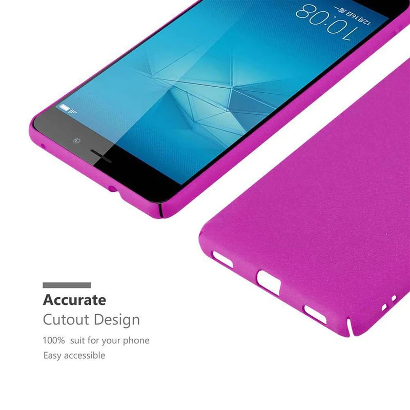 Cadorabo Hülle kompatibel mit Honor 5C Hard Case Schutzhülle in Frosted Optik gegen Kratzer und Stöße