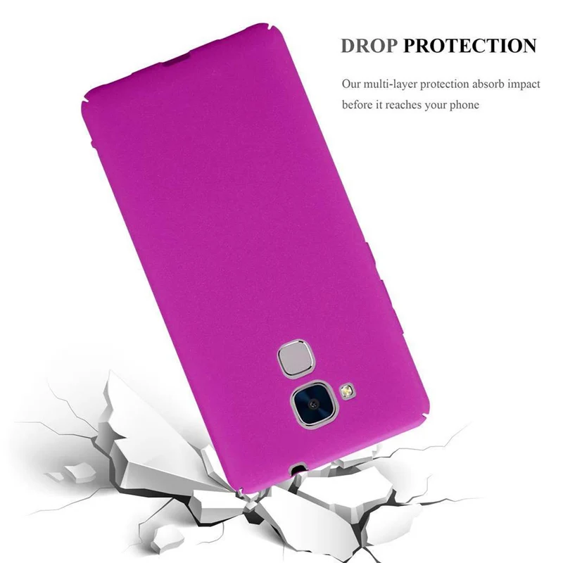 Cadorabo Hülle kompatibel mit Honor 5C Hard Case Schutzhülle in Frosted Optik gegen Kratzer und Stöße