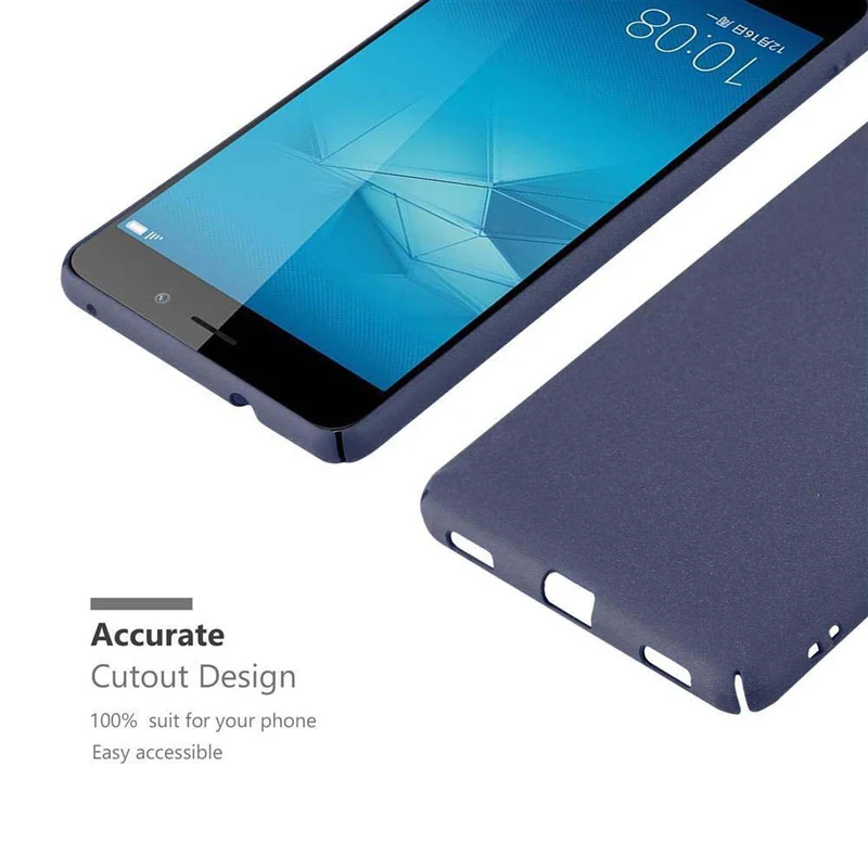 Cadorabo Hülle kompatibel mit Honor 5C Hard Case Schutzhülle in Frosted Optik gegen Kratzer und Stöße