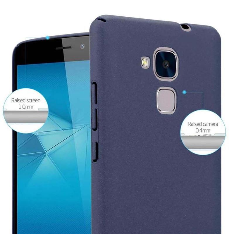 Cadorabo Hülle kompatibel mit Honor 5C Hard Case Schutzhülle in Frosted Optik gegen Kratzer und Stöße
