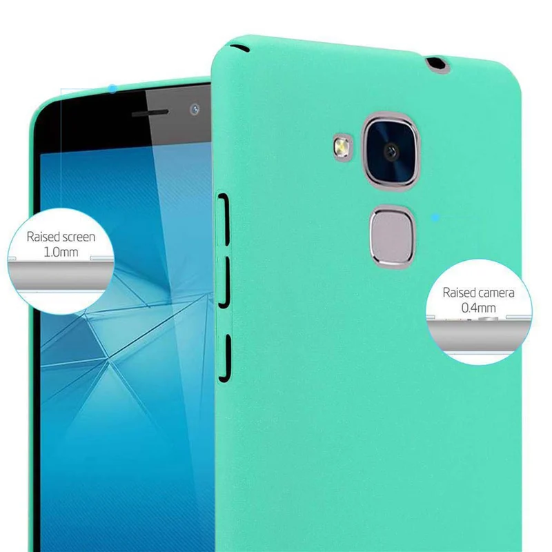 Cadorabo Hülle kompatibel mit Honor 5C Hard Case Schutzhülle in Frosted Optik gegen Kratzer und Stöße