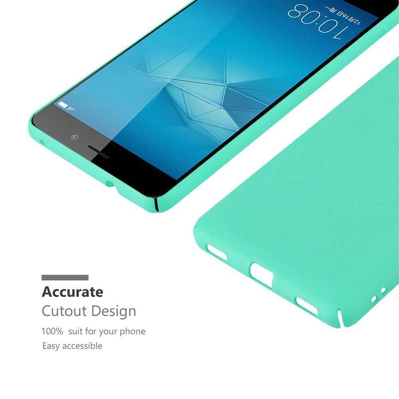 Cadorabo Hülle kompatibel mit Honor 5C Hard Case Schutzhülle in Frosted Optik gegen Kratzer und Stöße