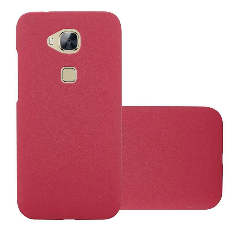 Cadorabo Hülle kompatibel mit Huawei ASCEND G7 PLUS / G8 / GX8 Hard Case Schutzhülle in Frosted Optik gegen Kratzer und Stöße