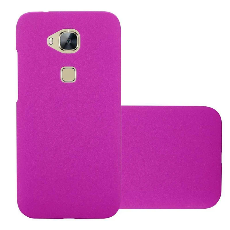 Cadorabo Hülle kompatibel mit Huawei ASCEND G7 PLUS / G8 / GX8 Hard Case Schutzhülle in Frosted Optik gegen Kratzer und Stöße