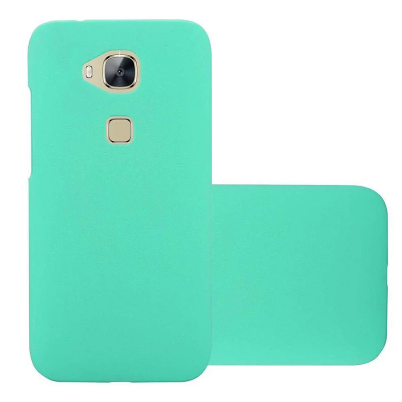 Cadorabo Hülle kompatibel mit Huawei ASCEND G7 PLUS / G8 / GX8 Hard Case Schutzhülle in Frosted Optik gegen Kratzer und Stöße