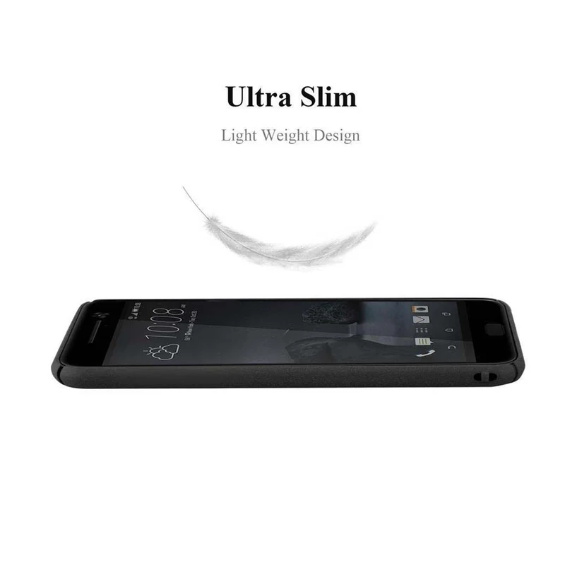 Cadorabo Hülle kompatibel mit HTC ONE M10 Hard Case Schutzhülle in Frosted Optik gegen Kratzer und Stöße