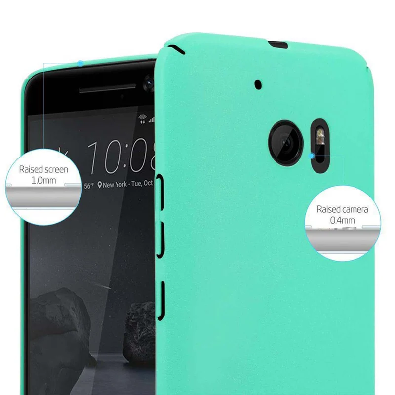 Cadorabo Hülle kompatibel mit HTC ONE M10 Hard Case Schutzhülle in Frosted Optik gegen Kratzer und Stöße